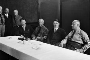 Hitler with party members